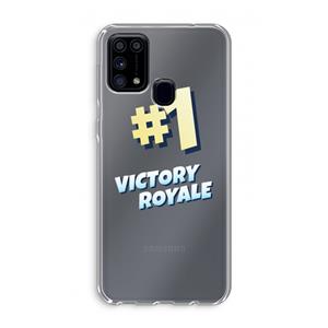 CaseCompany Victory Royale: Samsung Galaxy M31 Transparant Hoesje