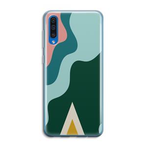 CaseCompany Noor B: Samsung Galaxy A50 Transparant Hoesje