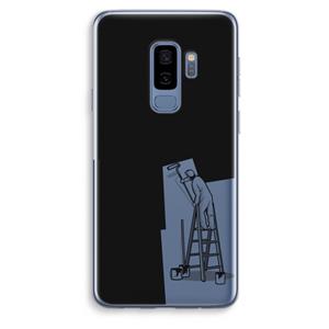 CaseCompany Musketon Painter: Samsung Galaxy S9 Plus Transparant Hoesje