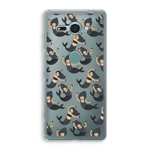 CaseCompany Zeemeermin: Sony Xperia XZ2 Compact Transparant Hoesje