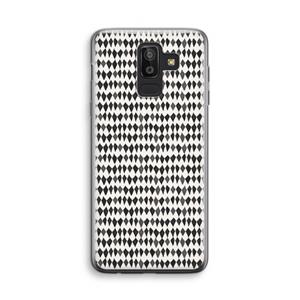CaseCompany Crazy shapes: Samsung Galaxy J8 (2018) Transparant Hoesje