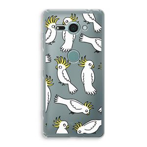 CaseCompany Papegaai: Sony Xperia XZ2 Compact Transparant Hoesje
