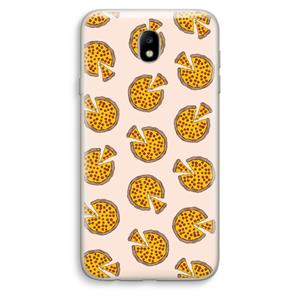 CaseCompany You Had Me At Pizza: Samsung Galaxy J7 (2017) Transparant Hoesje