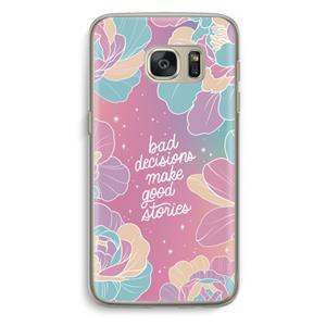 CaseCompany Good stories: Samsung Galaxy S7 Transparant Hoesje