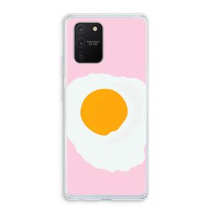 CaseCompany Sunny side up: Samsung Galaxy S10 Lite Transparant Hoesje