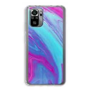 CaseCompany Zweverige regenboog: Xiaomi Redmi Note 10S Transparant Hoesje