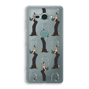 CaseCompany Pop Some Kim: Sony Xperia XZ2 Compact Transparant Hoesje