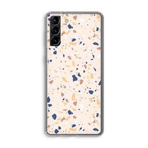 CaseCompany Terrazzo N°23: Samsung Galaxy S21 Plus Transparant Hoesje