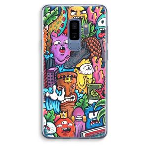 CaseCompany Vexx Mixtape: Samsung Galaxy S9 Plus Transparant Hoesje