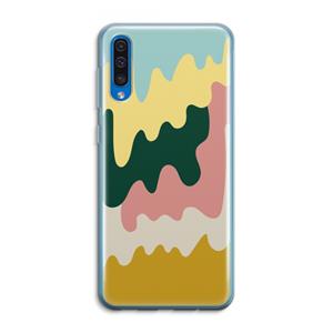 CaseCompany Baar B: Samsung Galaxy A50 Transparant Hoesje