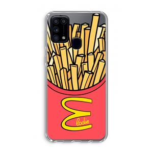 CaseCompany McElodie: Samsung Galaxy M31 Transparant Hoesje