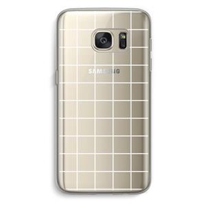 CaseCompany Rooster 2: Samsung Galaxy S7 Transparant Hoesje