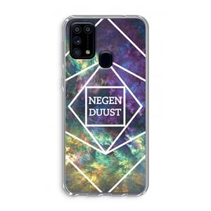 CaseCompany Negenduust ruimte: Samsung Galaxy M31 Transparant Hoesje