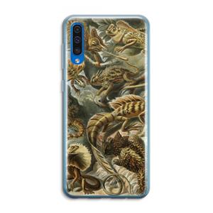 CaseCompany Haeckel Lacertilia: Samsung Galaxy A50 Transparant Hoesje