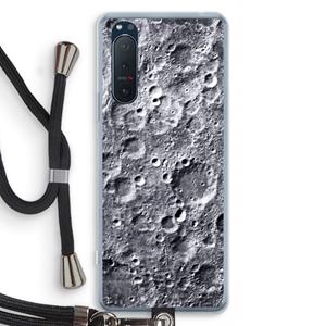 CaseCompany Maanlandschap: Sony Xperia 5 II Transparant Hoesje met koord