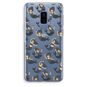 CaseCompany Zeemeermin: Samsung Galaxy S9 Plus Transparant Hoesje
