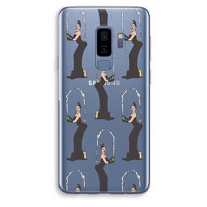 CaseCompany Pop Some Kim: Samsung Galaxy S9 Plus Transparant Hoesje