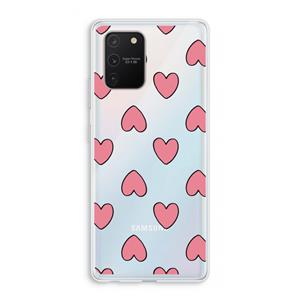 CaseCompany Ondersteboven verliefd: Samsung Galaxy S10 Lite Transparant Hoesje