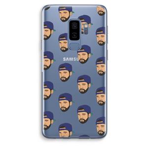 CaseCompany Drake Away: Samsung Galaxy S9 Plus Transparant Hoesje