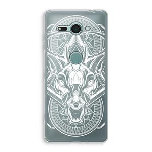CaseCompany Oh Deer: Sony Xperia XZ2 Compact Transparant Hoesje