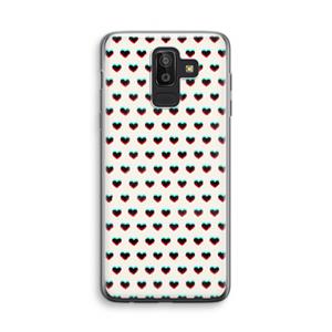 CaseCompany Hartjes: Samsung Galaxy J8 (2018) Transparant Hoesje