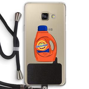 CaseCompany Ultra Sensitive: Samsung Galaxy A3 (2016) Transparant Hoesje met koord