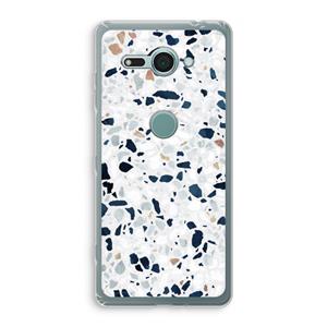 CaseCompany Terrazzo N°1: Sony Xperia XZ2 Compact Transparant Hoesje