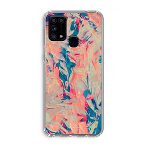 CaseCompany Alone: Samsung Galaxy M31 Transparant Hoesje