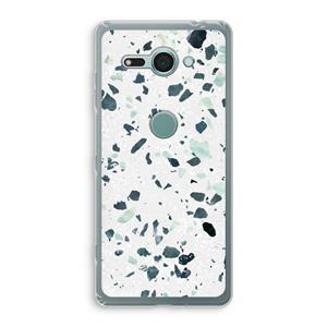 CaseCompany Terrazzo N°2: Sony Xperia XZ2 Compact Transparant Hoesje
