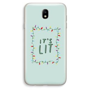 CaseCompany It's Lit: Samsung Galaxy J7 (2017) Transparant Hoesje