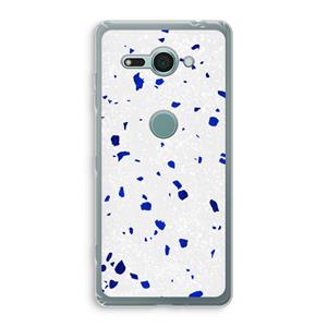 CaseCompany Terrazzo N°5: Sony Xperia XZ2 Compact Transparant Hoesje