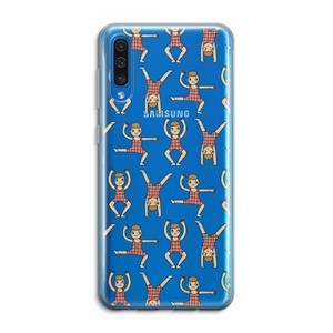 CaseCompany Gymboys: Samsung Galaxy A50 Transparant Hoesje