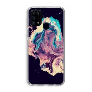 CaseCompany Cosmic Silence: Samsung Galaxy M31 Transparant Hoesje