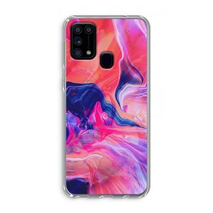 CaseCompany Earth And Ocean: Samsung Galaxy M31 Transparant Hoesje