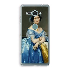 CaseCompany Eleonore: Sony Xperia XZ2 Compact Transparant Hoesje