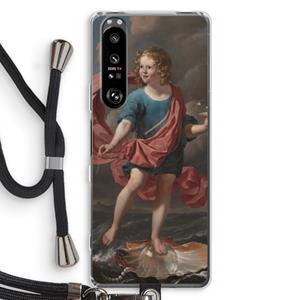 CaseCompany Soap Bubbles: Sony Xperia 1 III Transparant Hoesje met koord