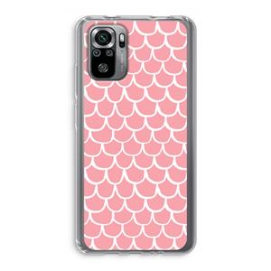 CaseCompany Dakpannetjes: Xiaomi Redmi Note 10S Transparant Hoesje