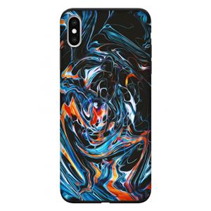 CaseCompany Black Unicorn: iPhone XS Max Tough Case