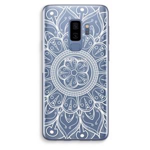 CaseCompany Roses Are Red: Samsung Galaxy S9 Plus Transparant Hoesje