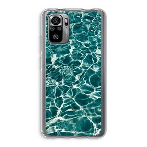 CaseCompany Weerkaatsing water: Xiaomi Redmi Note 10S Transparant Hoesje