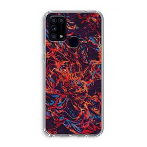 CaseCompany Lucifer: Samsung Galaxy M31 Transparant Hoesje