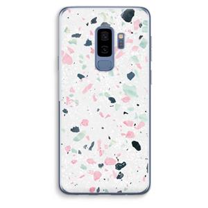 CaseCompany Terrazzo N°3: Samsung Galaxy S9 Plus Transparant Hoesje