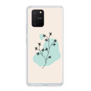 CaseCompany Love your petals: Samsung Galaxy S10 Lite Transparant Hoesje