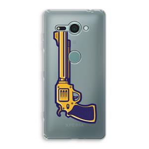 CaseCompany Pew Pew Pew: Sony Xperia XZ2 Compact Transparant Hoesje