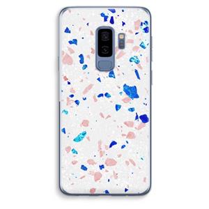 CaseCompany Terrazzo N°6: Samsung Galaxy S9 Plus Transparant Hoesje