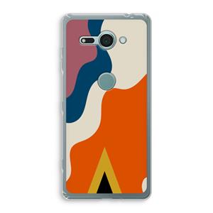 CaseCompany Noor A: Sony Xperia XZ2 Compact Transparant Hoesje