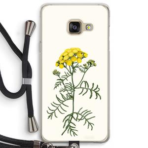 CaseCompany Tansy: Samsung Galaxy A3 (2016) Transparant Hoesje met koord