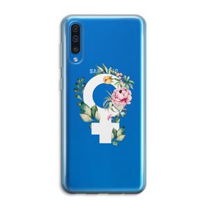 CaseCompany Venus: Samsung Galaxy A50 Transparant Hoesje