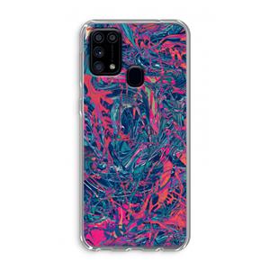 CaseCompany Sleeping Dreams: Samsung Galaxy M31 Transparant Hoesje
