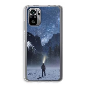 CaseCompany Wanderlust: Xiaomi Redmi Note 10S Transparant Hoesje